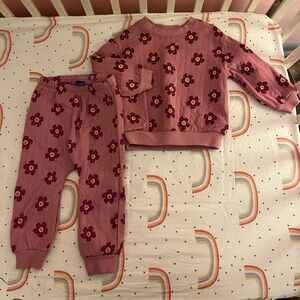 Old Navy Pink And Purple Matching Set